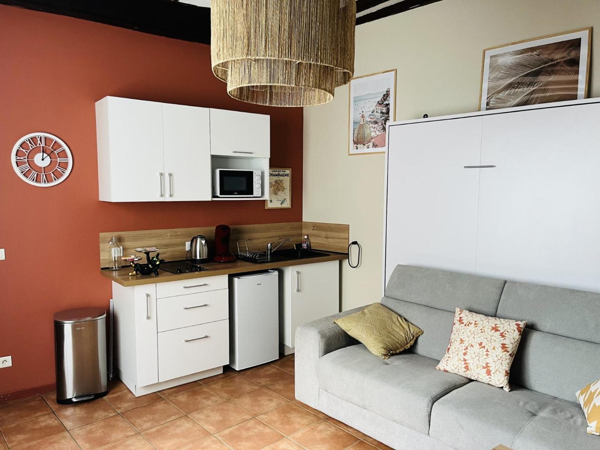 Logement, Plein Centre Du Village De Verzy Exterior foto
